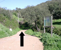 Inicio del sendero