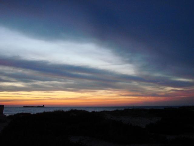 Atardecer en febrero